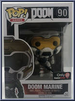 Doom Marine (White) from Doom - Pop! Vinyl Figures manufactured by Funko [Front]