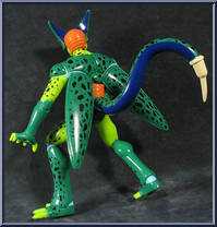 Imperfect Cell from Dragon Ball Z - Blasting Energy Action manufactured by Irwin Toys [Loose]