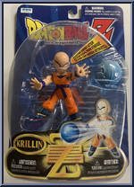 Krillin from Dragon Ball Z - Blasting Energy Action manufactured by Irwin Toys [Front]