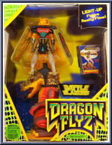 Dram / Shockfire from Dragon Flyz - Battle Blazers manufactured by Galoob [Front]