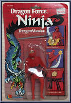 Female Red Ninja from Dragon Force DragonMaster - Ninja manufactured by Lanard Toys [Front]