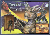 Draco the Dragon and Bowen from Dragonheart - Dragons manufactured by Kenner [Front]