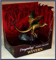 Wyvern from Dragonology - Mini manufactured by Sababa Toys [Front]