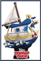 Donald Duck's Boat from D-Stage - Disney manufactured by Beast Kingdom [Loose]
