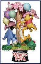 Winnie the Pooh (Cherry Blossom) from D-Stage - Winnie the Pooh manufactured by Beast Kingdom [Loose]