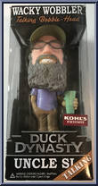 Uncle Si (Purple Shirt) from Duck Dynasty - Wacky Wobblers manufactured by Funko [Front]