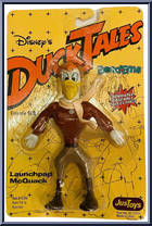 Launchpad McQuack from DuckTales - Bend-Ems manufactured by Just Toys [Front]