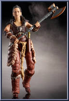 Holga from Dungeons & Dragons - Golden Archive manufactured by Hasbro [Loose]