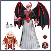 Venger & Dungeon Master from Dungeons & Dragons - Cartoon Classics manufactured by Hasbro [Loose]
