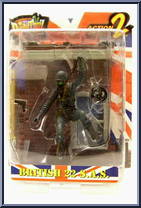 British 22 S.A.S. from Dusty Trail - Action Series 2 manufactured by Dusty Trail Toys [Front]