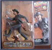 The Outlaw from Dusty Trail - Action Series 1 manufactured by Dusty Trail Toys [Front]