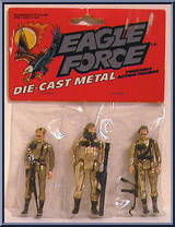 3-Packs from Eagle Force - Basic Series manufactured by Mego [Front]