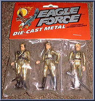 3-Packs from Eagle Force - Basic Series manufactured by Mego [Front]