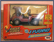 Ambush Jeep from Eagle Force - Vehicles manufactured by Mego [Front]