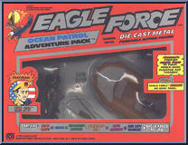 Ocean Patrol (with The Cat) from Eagle Force - Adventure Packs manufactured by Mego [Front]