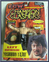 Yoshihiro Tajiri from ECW - Series 4 - Champion Clashers manufactured by Original San Francisco Toymakers [Front]