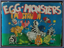 Skeleton from Egg-Monsters - Basic Series manufactured by Bandai [Back]