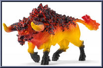Fire Bull Action Figure