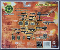 Combat Gear "Recon" from Elite Force - Combat Command manufactured by Blue Box Toys [Back]