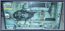 MH-6 Little Bird (Night Stalker) from Elite Force - US Army manufactured by Blue Box Toys [Front]