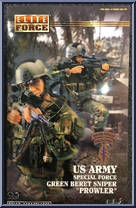 Prowler (Green Beret Sniper) from Elite Force - US Army manufactured by Blue Box Toys [Front]