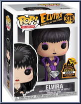 Elvira (Purple Dress) (Diamond) from Elvira Mistress of the Dark - Pop! Vinyl Figures manufactured by Funko [Front]