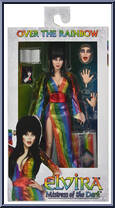 Elvira (Over the Rainbow) from Elvira Mistress of the Dark - Clothed Retro manufactured by Neca [Front]