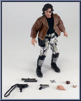 Snake Plissken from Escape from New York - Clothed Retro manufactured by Neca [Loose]