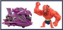 Beast Man & War Sled from Eternia Minis - Vehicles manufactured by Mattel [Loose]