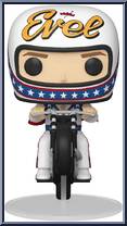 Evel Knievel on Motorcycle Action Figure