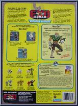 Neo Cat from Exosquad - Neosapien Warriors manufactured by Playmates [Back]