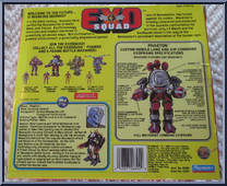 Phaeton (with Command E-Frame) from Exosquad - E-Frames manufactured by Playmates [Back]