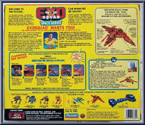 Thrax (with NeoFighter Space E-Frame) from Exosquad - Space E-Frames manufactured by Playmates [Back]