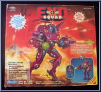Typhonus (with High Speed Stealth E-Frame) from Exosquad - E-Frames manufactured by Playmates [Front]