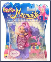 Sandie from Fairykins - Mermaids manufactured by Lanard Toys [Front]