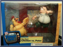 Giant Chicken vs Peter Action Figure