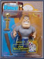 Joe Swanson from Family Guy - Series 3 manufactured by Mezco [Front]
