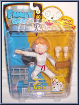 Lethal Lois from Family Guy - Series 4 manufactured by Mezco [Front]