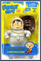 Peter (Secret Agent Astronaut Millionaire) from Family Guy - Classics - Series 2 manufactured by Mezco [Front]