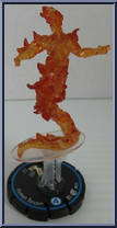 Human Torch (Blue) from Fantastic Forces HeroClix - Basic Series manufactured by WizKids [Loose]