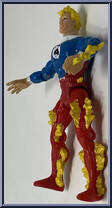 Human Torch (Johnny Storm) from Fantastic Four - Series 4 manufactured by Toy Biz [Loose]