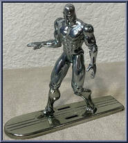 Silver Surfer from Fantastic Four - Series 1 manufactured by Toy Biz [Loose]