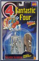 Silver Surfer from Fantastic Four - Series 1 manufactured by Toy Biz [Front]