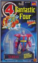 Terrax from Fantastic Four - Series 1 manufactured by Toy Biz [Front]