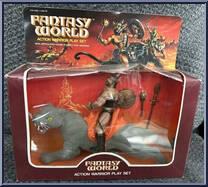 Grey Panther from Fantasy World - Action Warrior Playsets manufactured by Soma [Front]