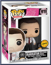 Narrator (with Power Animal) (Chase) from Fight Club - Pop! Vinyl Figures manufactured by Funko [Front]