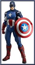 Captain America from Figma - Avengers manufactured by Max Factory [Loose]