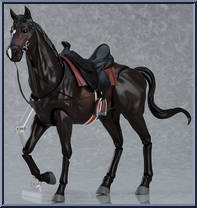 Horse (Version 2) (Dark Bay) from Figma - Animals manufactured by Max Factory [Loose]