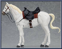 Horse (Version 2) (White) from Figma - Animals manufactured by Max Factory [Loose]