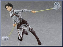 Levi (Cleaning Version) (Attack on Titan) from Figma - EX Series manufactured by Max Factory [Loose]